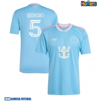 Camisa de Futebol Inter Miami Sergio Busquets #5 Equipamento Alternativo 2025-26 Manga Curta